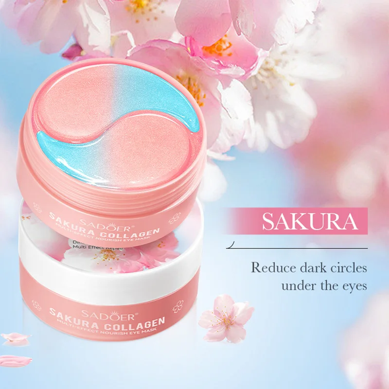 60 Stück Sakura Kollagen Augen – Collagen Under Eye Patches Bewertung und Preis