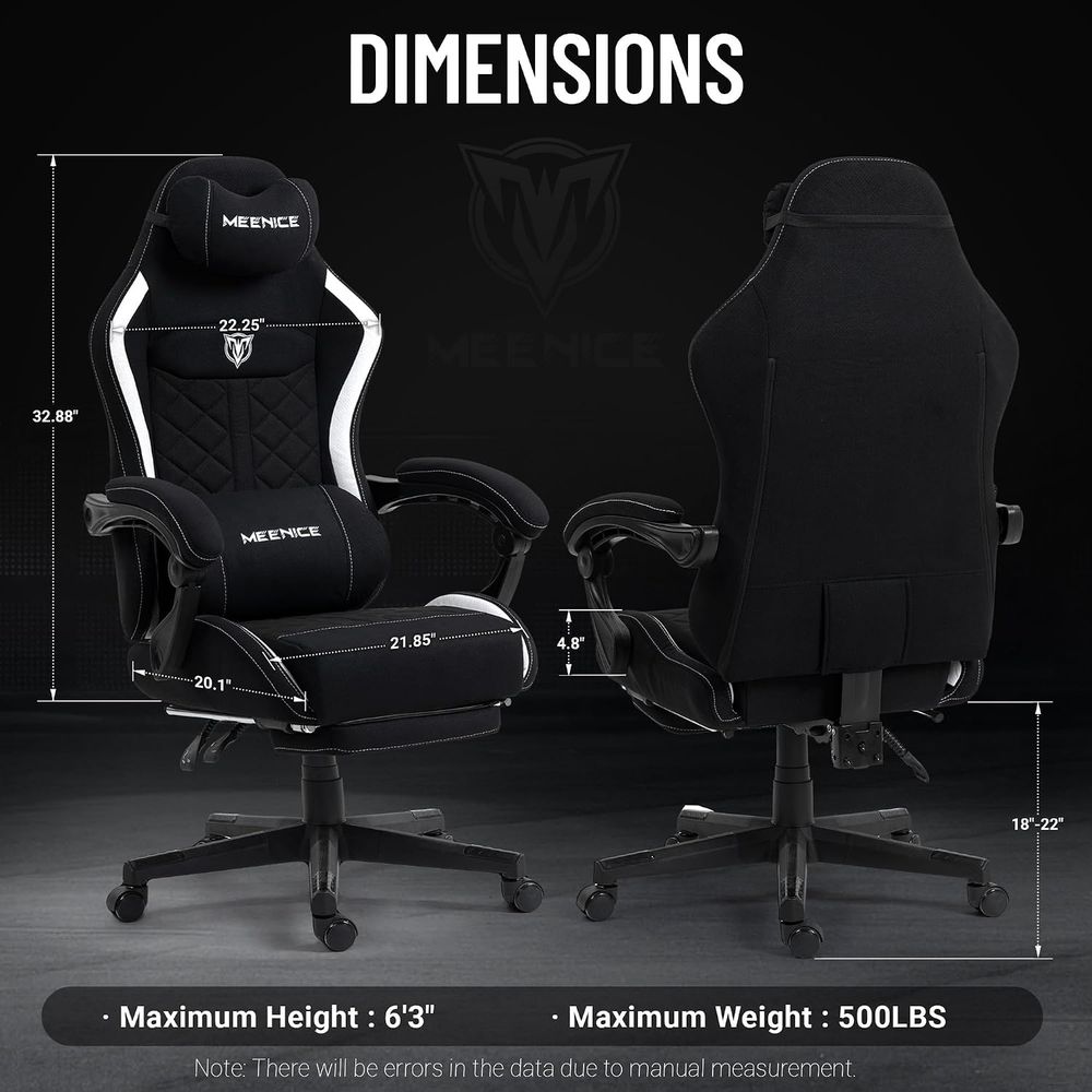 Großer und hoher Gaming-Stuhl  – Massage Bewertung und Preis