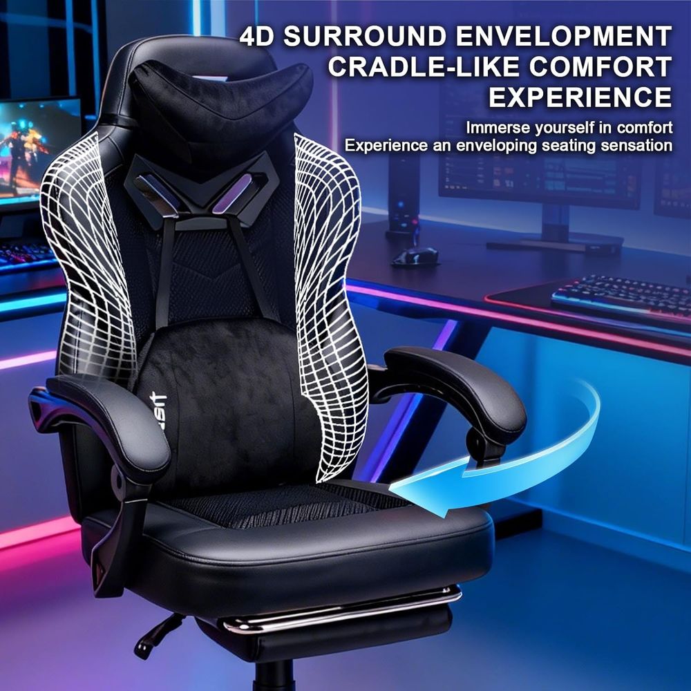 Gaming-Stuhl PRO, Ergonomische – Massage Bewertung und Preis