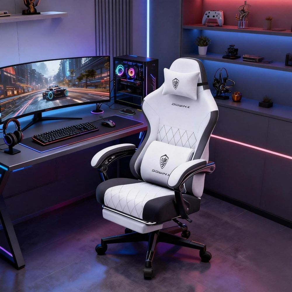 Gaming-Stuhl mit Ket-Federkiss – Massage Bewertung und Preis