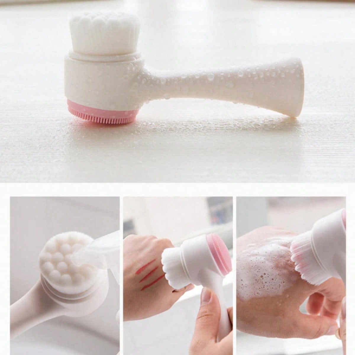 Doppelseitiger Gesichtsreinige – Silicone Face Scrubber Electric Bewertung und Preis