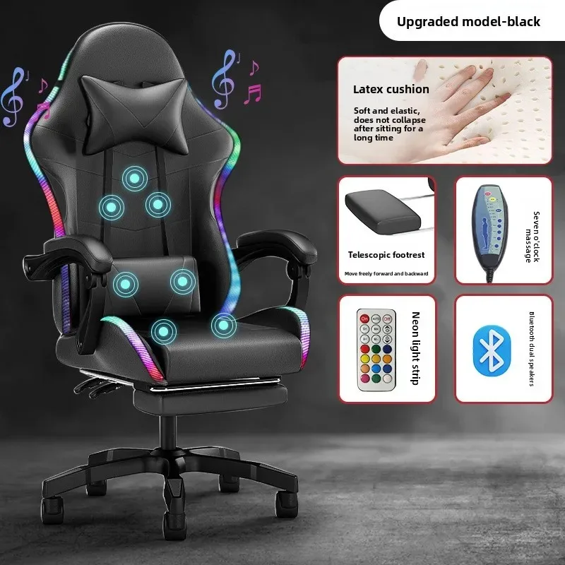E-Sports-Stuhl mit Beleuchtung – Massage Bewertung und Preis
