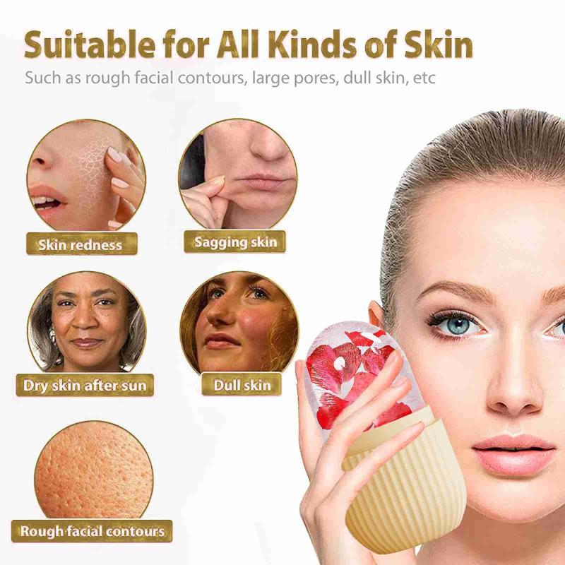 *Gesichtsroller mit Eiswürfeln – Face Ice Roller Puffiness Bewertung und Preis